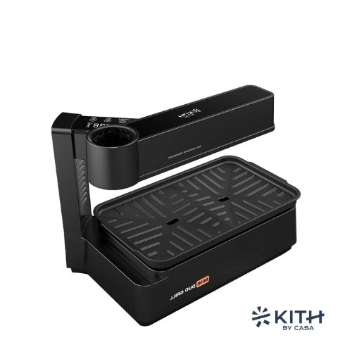 KITH SBG-TR-B1 Smokeless Mini Duo Grill (Touch Control) - Duo-Heatwave Technology | Patented