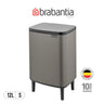 Brabantia Bo Waste Bin Hi BBT 227240 | 227264 | 227288 - 12L