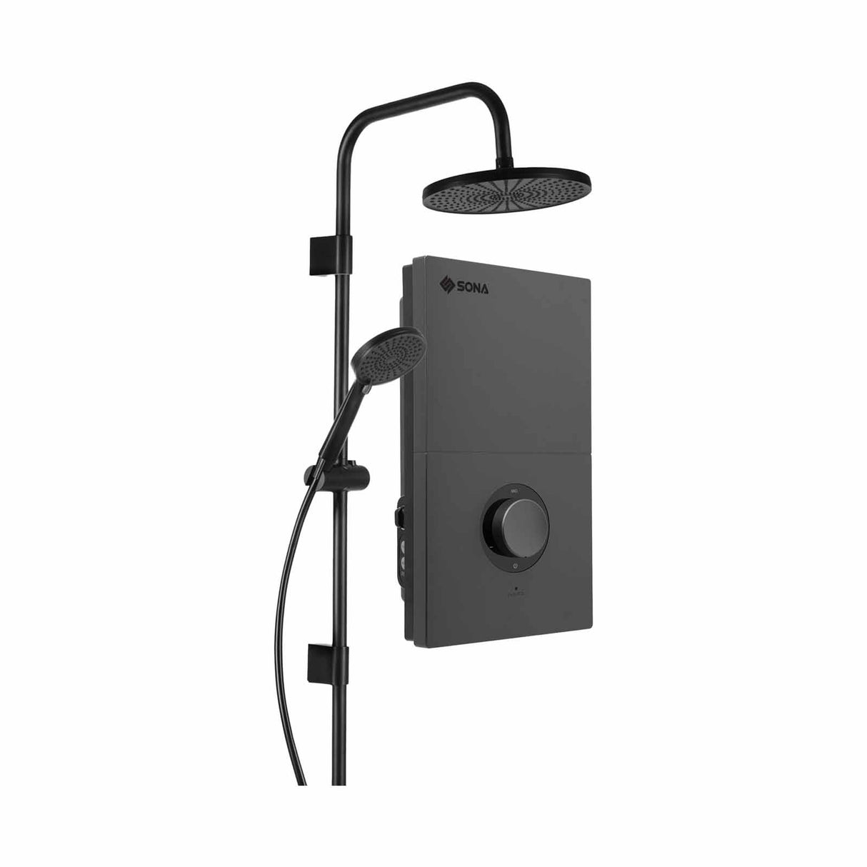 Sona SWH 2920 | SWH2920 Rain Shower Instantaneous Water Heater (w/ DC Pump & ELCB) - 3300W