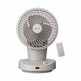 Mistral MHV620DR DC High Velocity Desk Fan with Remote 6 Inch