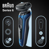 Braun S6 61-B1500S | Series 6 61-B1500s Wet & Dry shaver with travel case and 1 attachment