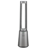 Europace EBFZ10GM Air Purifying Tower Bladess Fan, H13, 10 speed setting, 3 wind modes, 12H Timer, Remote Control, DC Motor, Real Time Air Quality Indicator