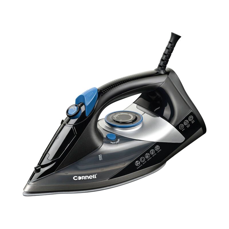 Cornell CIS-E26BK | CISE26BK Steam Iron with Auto Shut Off Function 2600W