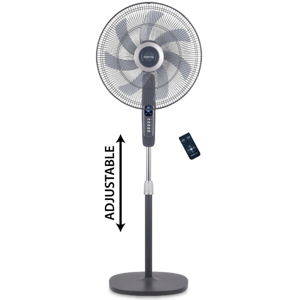 Mistral MSF1842DR-BK DC Stand Fan 18 Inch