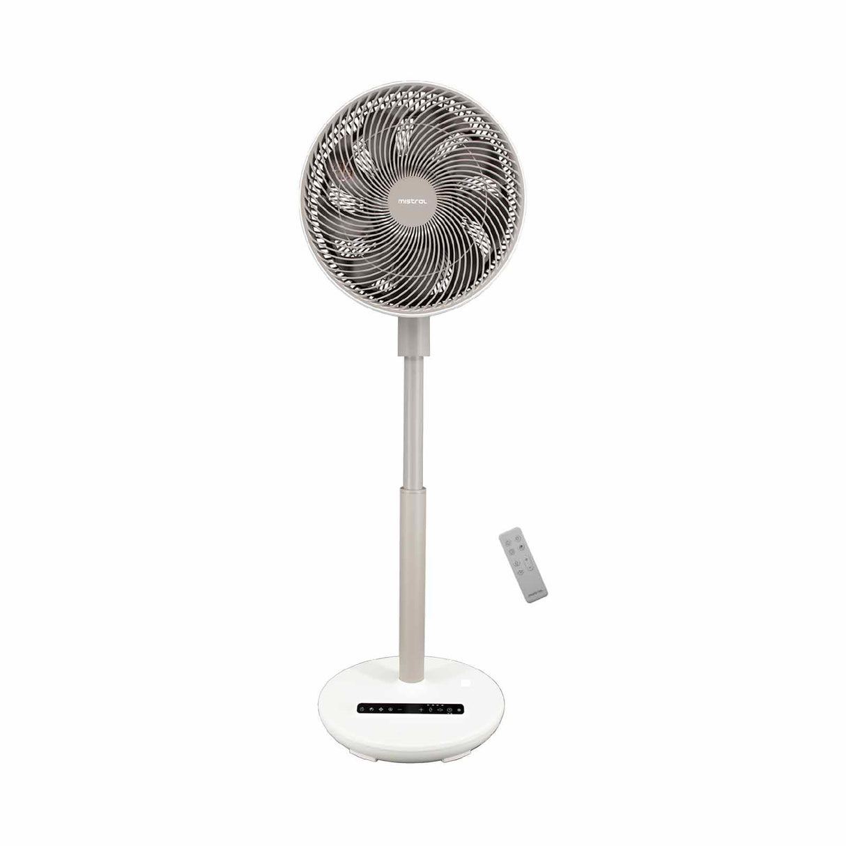 Mistral MHV9123DR-ML Remote DC High Velocity Moodlight Fan 12 Inch