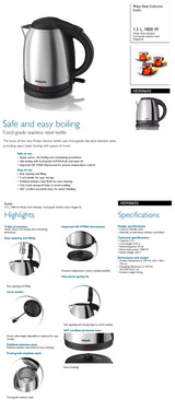 Philips HD9306/03 Daily Collection Kettle 1.5L