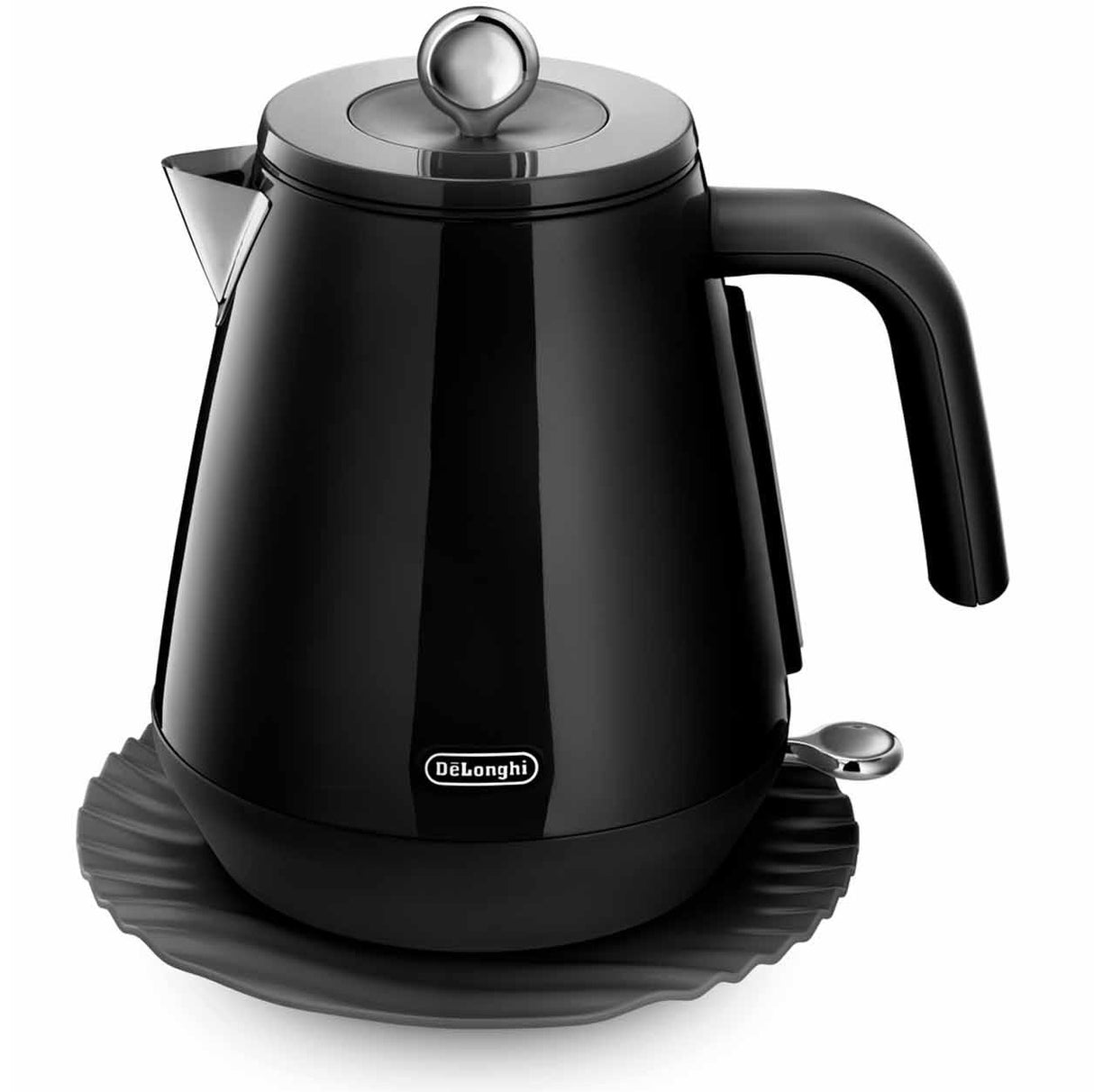 Delonghi KBY2001.BK Eclettica Bold Black Kettle 1.7L