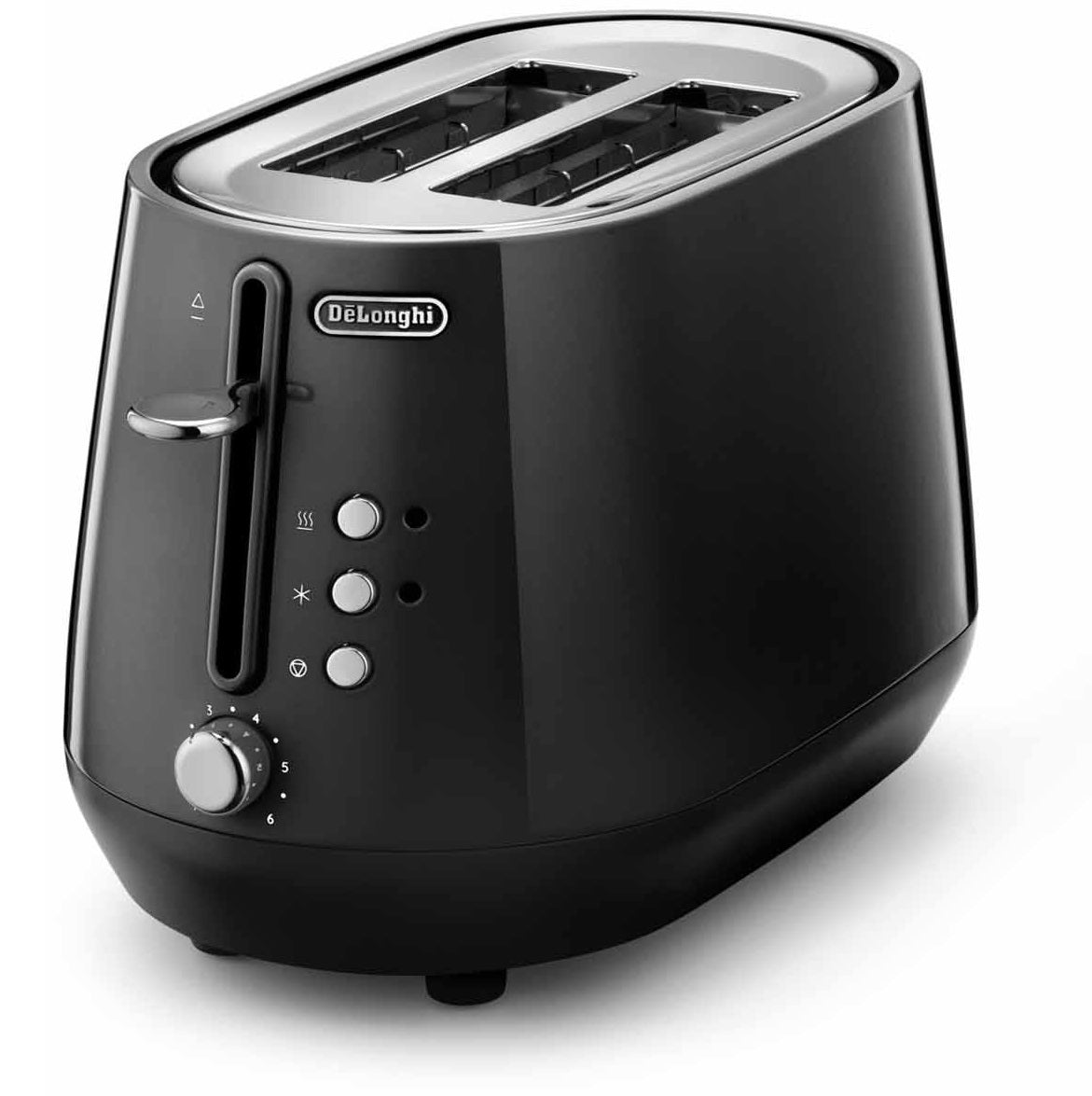 Delonghi CTY2103.BK Eclettica Bold Black 2 Slice Toaster