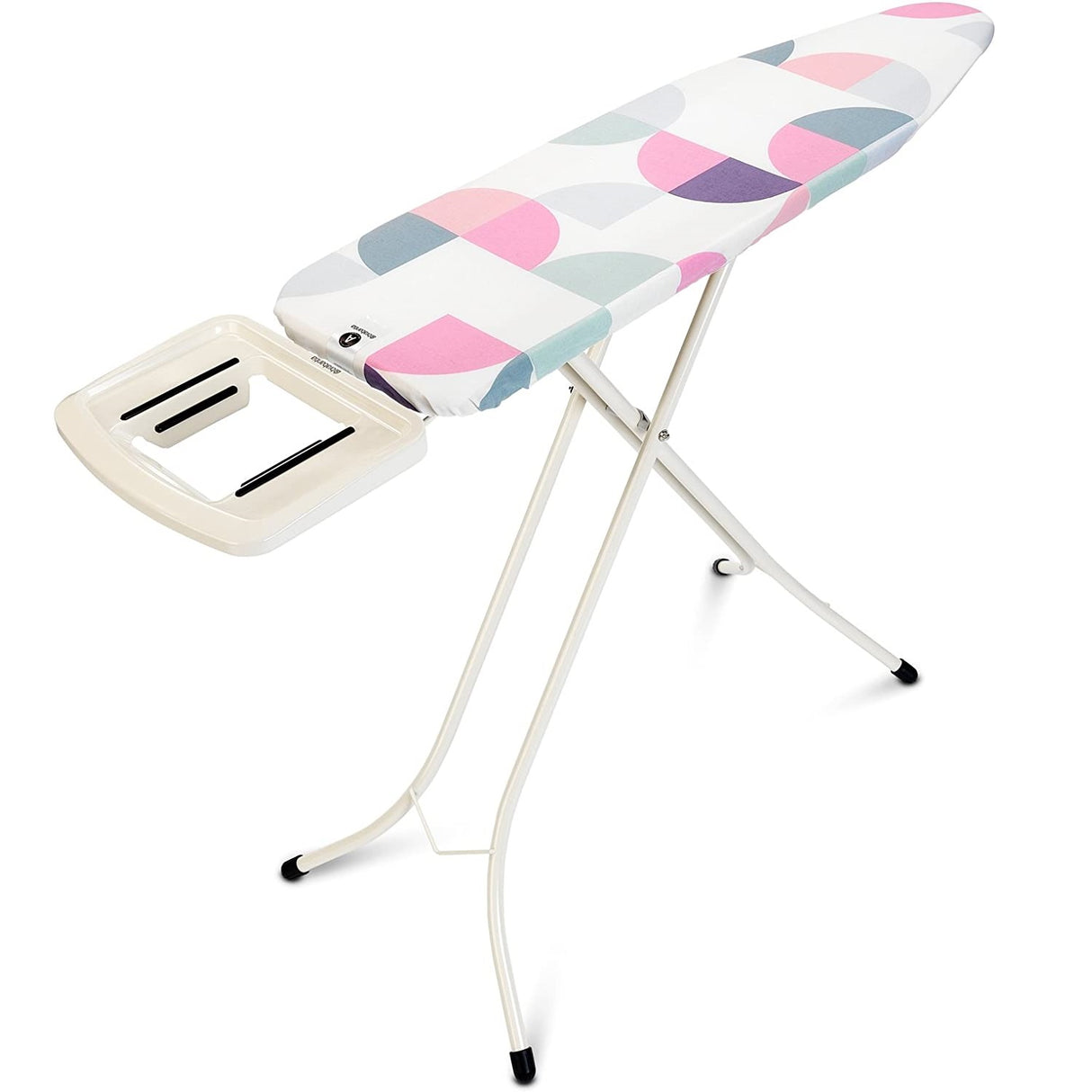 Brabantia BBT 410666 Size A Ironing Board With Steam Iron Rest Ivory 110 x 30cm - Abstract Leave