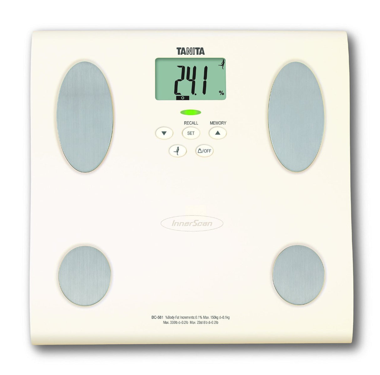 Tanita BC581 Classic Body Composition Monitor with FitPlus Feature