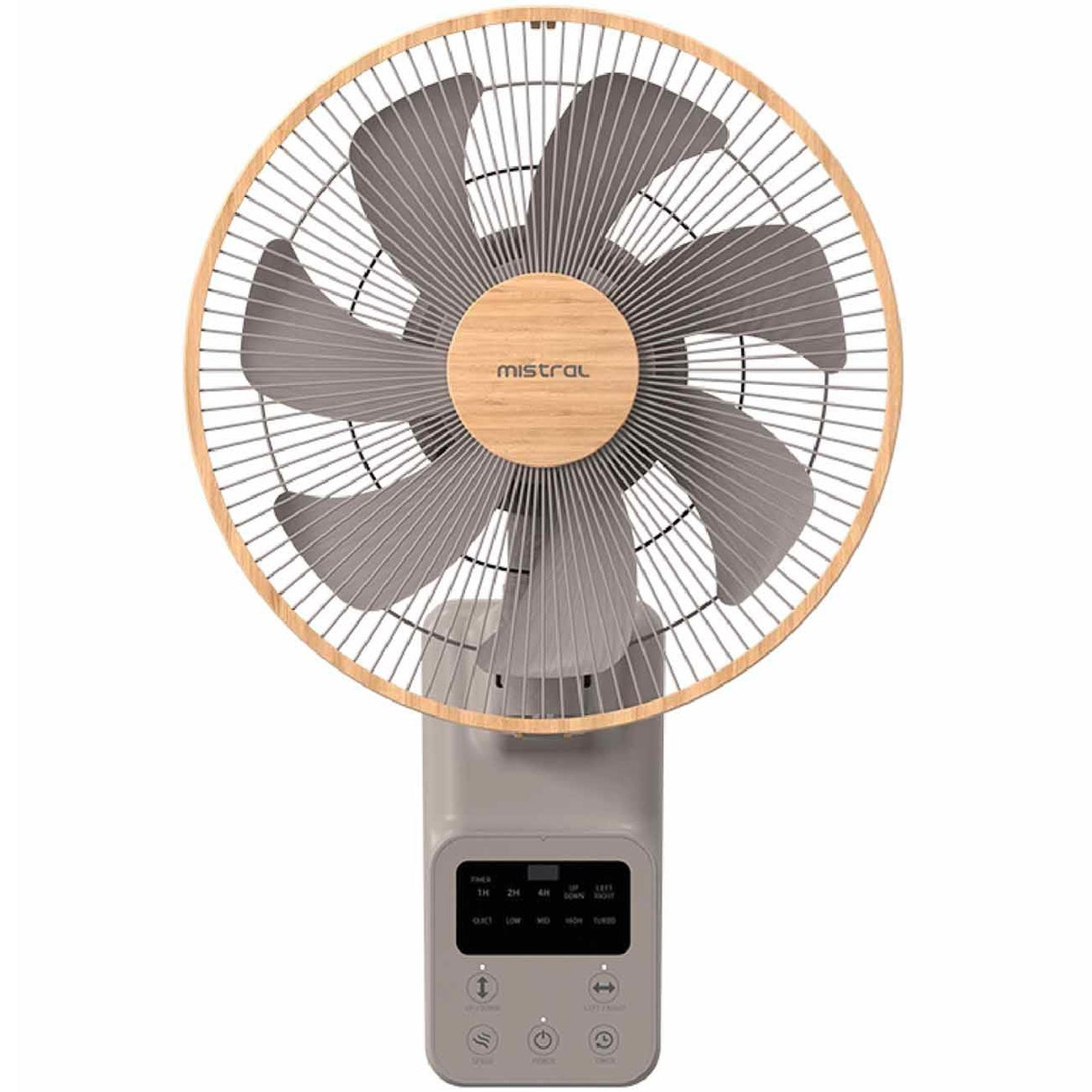 Mistral MWF1454DR-G DC Wall Fan with Remote 14 Inch