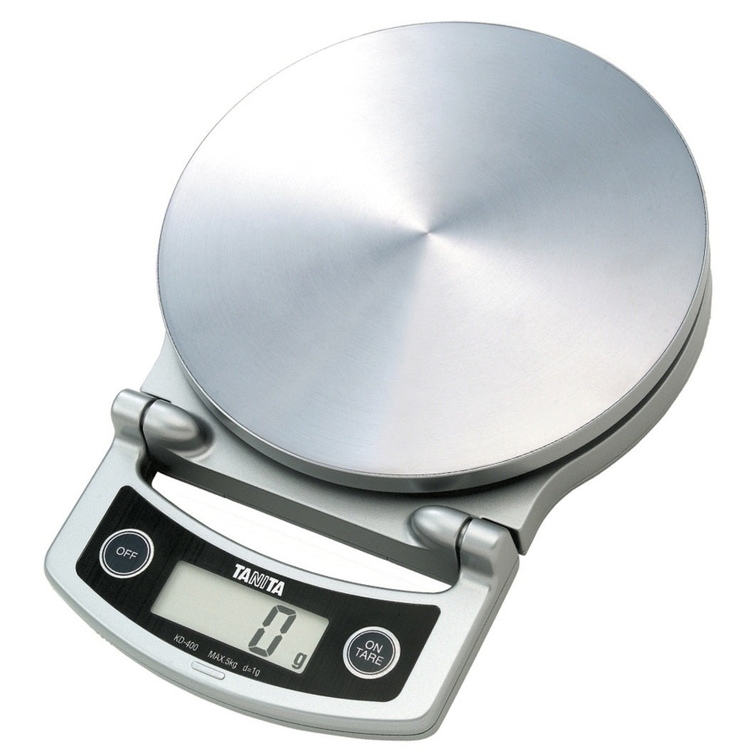 Tanita KD400 Compact Lithium Scale Stainless Steel Digital Scale with Foldaway Display