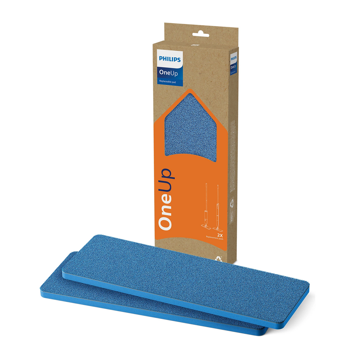 Philips XV1882/20 OneUp Replaceable Pads Cleaning Mop