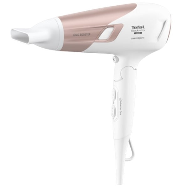 Tefal HV5883 Ionic Booster Hair Dryer Studio Dry Power Foldable 2300W ...