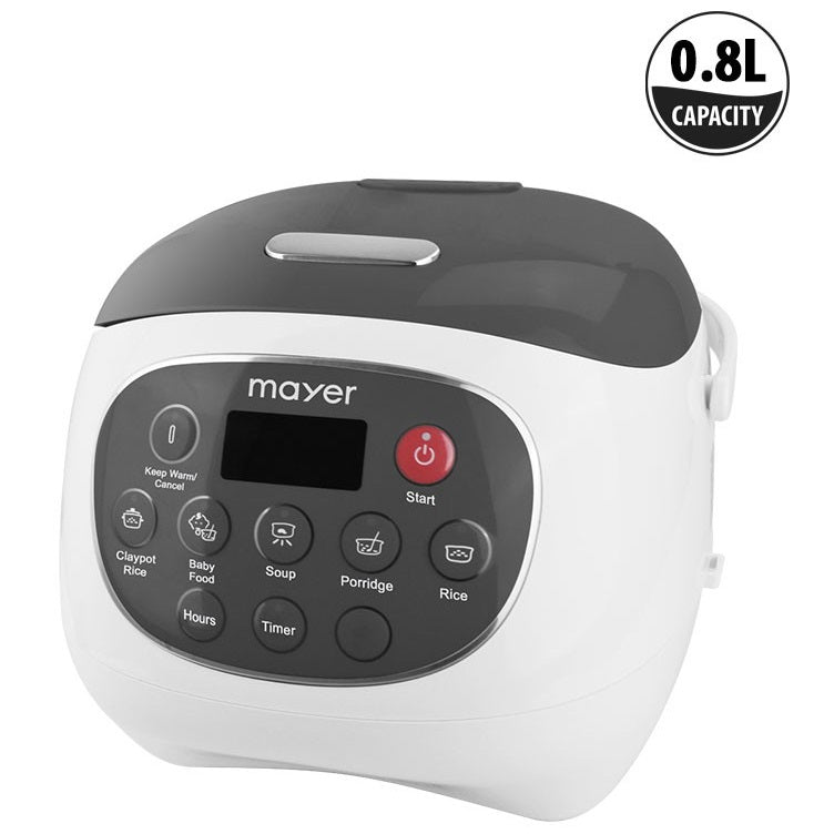 Mayer MMRC20 Rice Cooker with Ceramic Pot 0.8L
