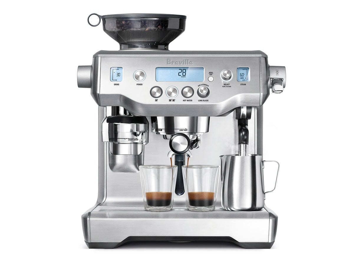 Breville BES980 | BES980BSS the Oracle Espresso Coffee Maker - 3 Pin Plug with Safety Mark, 1 Year Breville Warranty