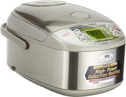 Zojirushi NP-HBQ10 Induction Heating System Rice Cooker and Warmer 1.0L