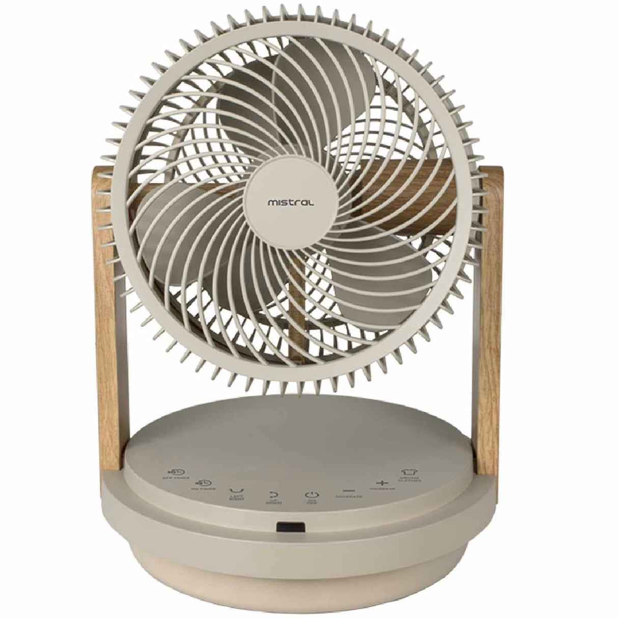 Mistral MHV812R2-G Double Blade DC High Velocity Fan with Remote 8 Inch