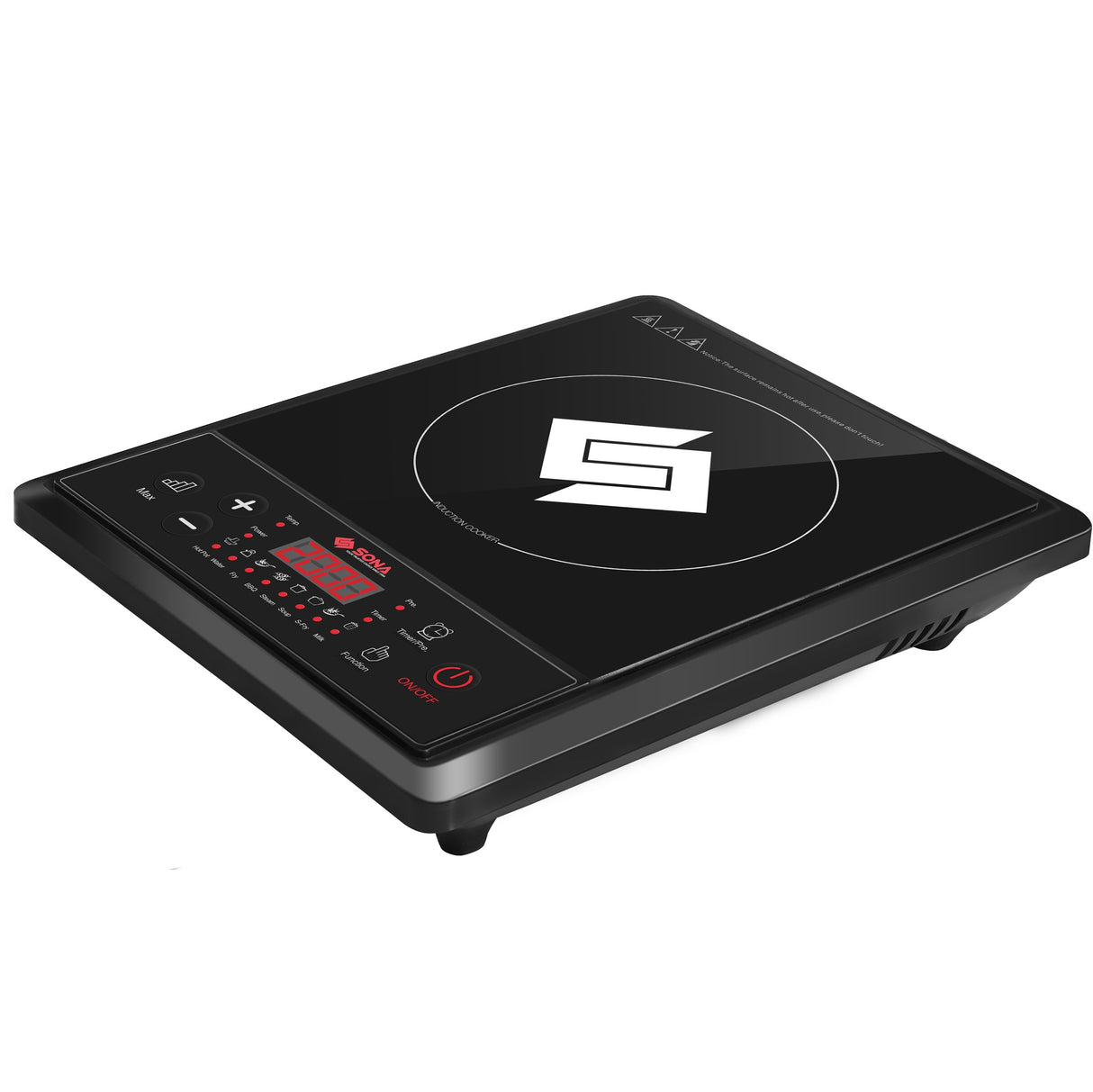 Sona SIC 8655 | SIC8655 Multi-Function Induction Cooker 2000W with Free Pot