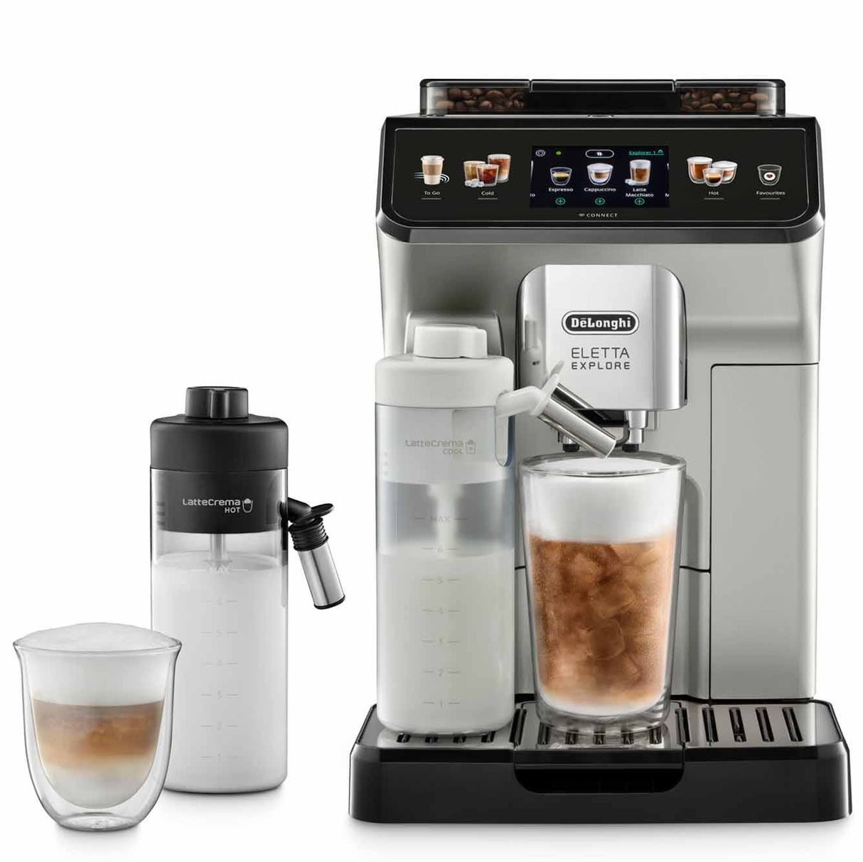 Delonghi ECAM450.65.S Eletta Explore Automatic Coffee Maker 1450W