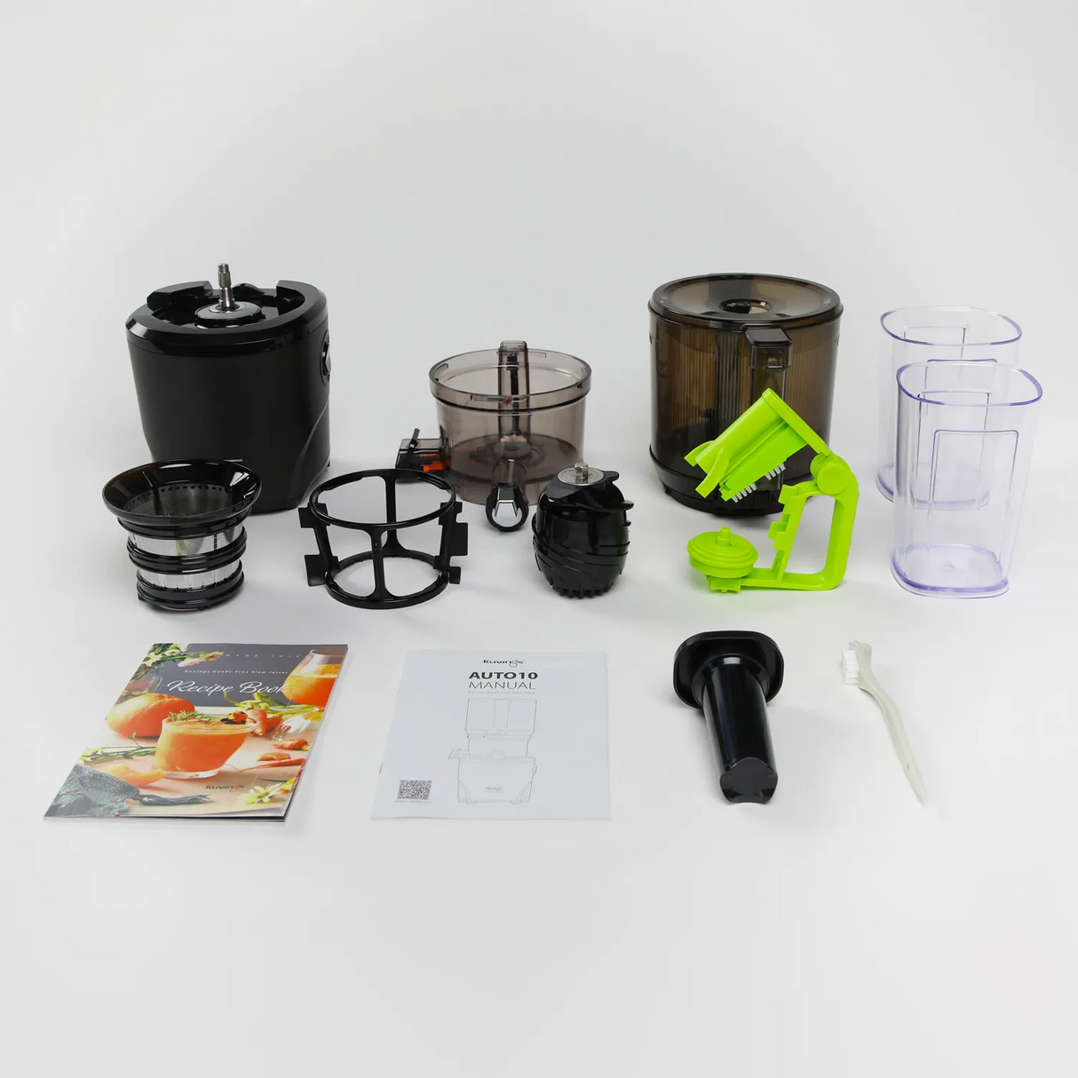 Kuvings AUTO10S Hand Free Cold Pressed Slow Juicer - Made in Korea - 10 Years warranty on Motor