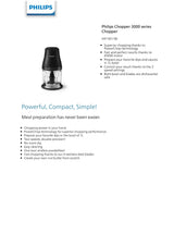 Philips HR1501/00 Chopper 3000 series Chopper 450W