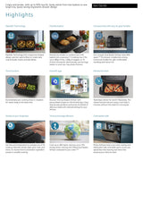 Philips NA150/09 | NA150 Flex Dual Basket Air Fryer - 7.1L