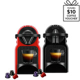 Nespresso Inissia Coffee Machine - Free $10 Coffee Voucher + Capsules