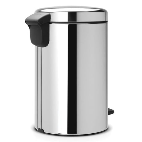 Brabantia BBT 113581 Pedal Bin NEWICON 12L Soft Closing - Brilliant Steel