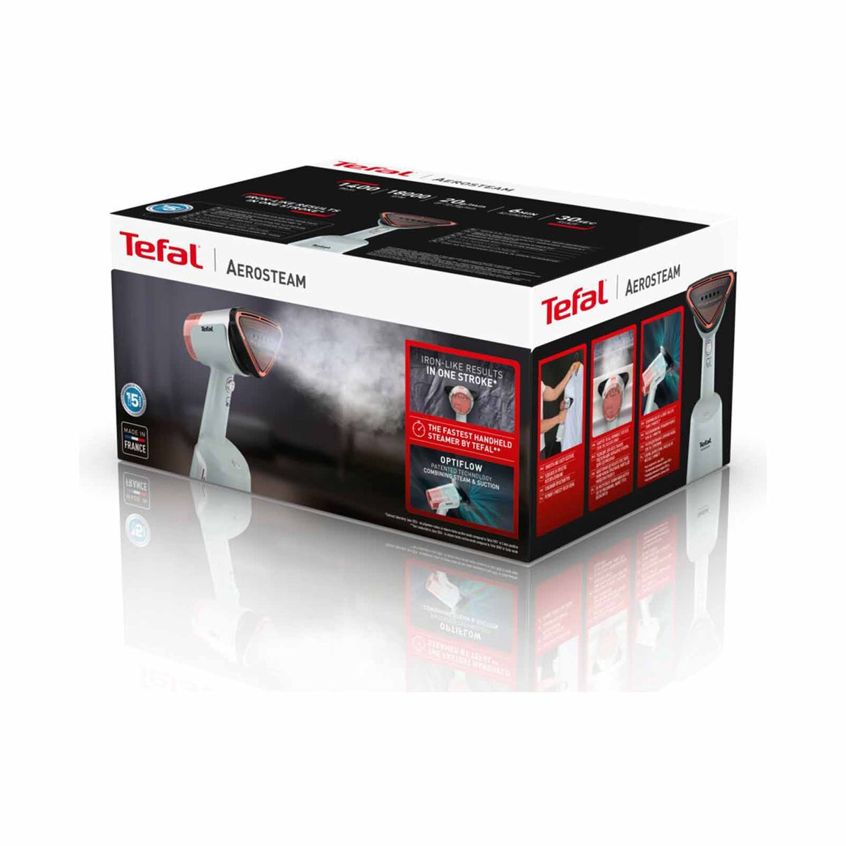 Tefal DT9814 Aerosteam Handheld Garment Steamer 1400W