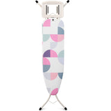 Brabantia BBT 410666 Size A Ironing Board With Steam Iron Rest Ivory 110 x 30cm - Abstract Leave