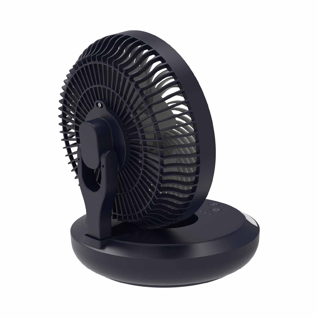 Mistral MRF700 AirZee Plus Rechargeable Foldable USB Fan with Moodlight 6 Inch