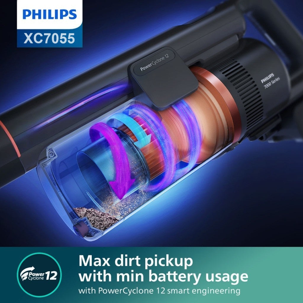 Philips XC7055/01 Wet & Dry Cordless Vacuum Aqua 7000 Series