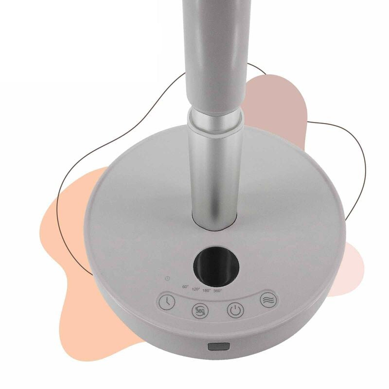 Mistral MHV619DRC DC High Velocity Desk Fan with Remote 6 Inch