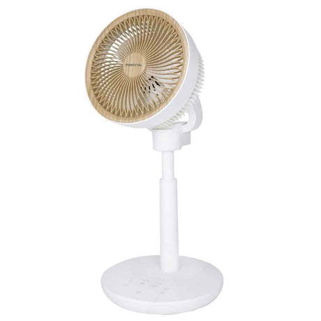 Mistral MHV708R-G Remote DC High Velocity Stand Fan 7 Inch