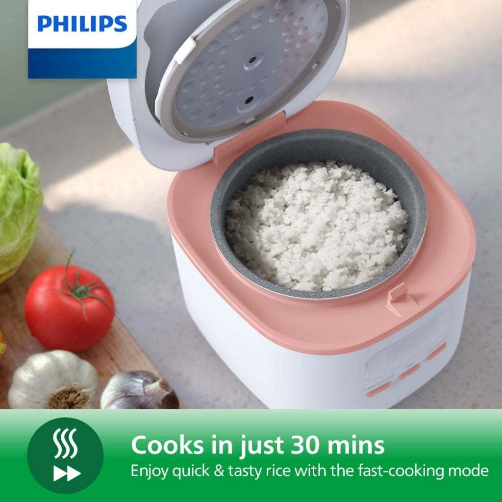 Philips HD3064/62 3000 Series Mini Rice Cooker 0.54L