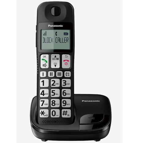 Panasonic KX-TGE110CXB Digital Cordless Phone