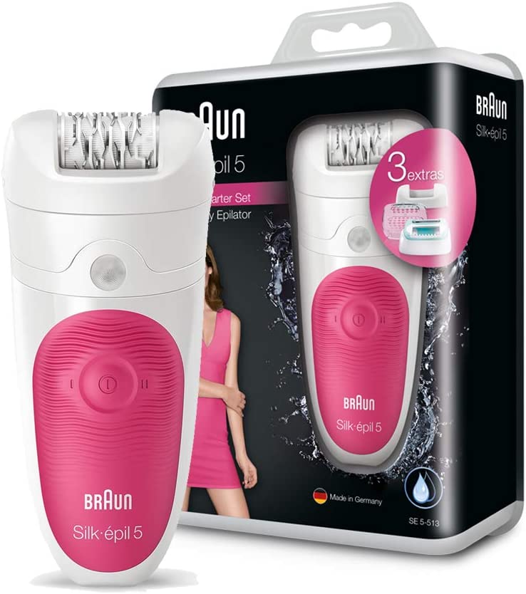 Braun SE5513 Silk epil 5 Wet & Dry Epilator Hair Removal