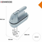Kenwood HMP40.000GY QuickMix Go - Storm Blue Hand Mixer
