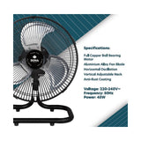 Sona SPO 602 | SPO602 Electric Power Desk Fan 12 Inch (Replace SOF 6051)
