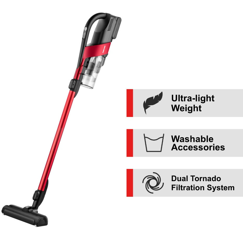 Toshiba VC-CLX50BF(R) Lightweight Cordless Vacuum Cleaner