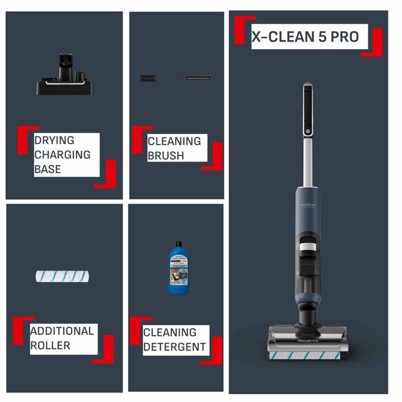 Tefal GF5436 X-Clean 5 Pro Wet & Dry Handstick Vacuum