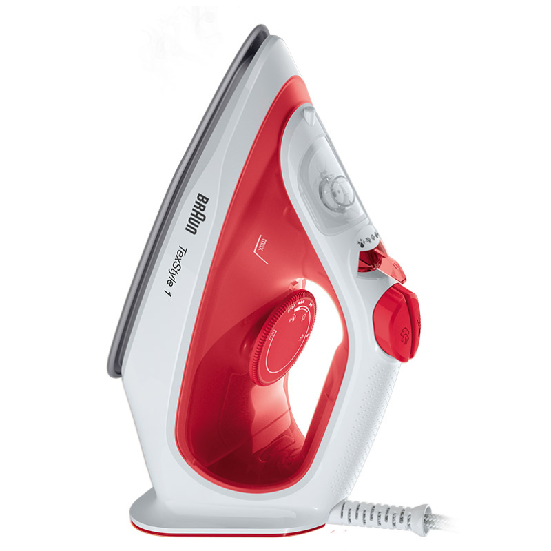 Braun SI1019RD TexStyle 1 Steam Iron Red