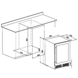 Mayer MMWC46GM Wine Chiller 46 Bottles