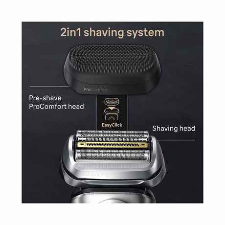 Braun 9597CC Series 9 PRO+ Electric Shaver with 6-in-1 Smartcare Center