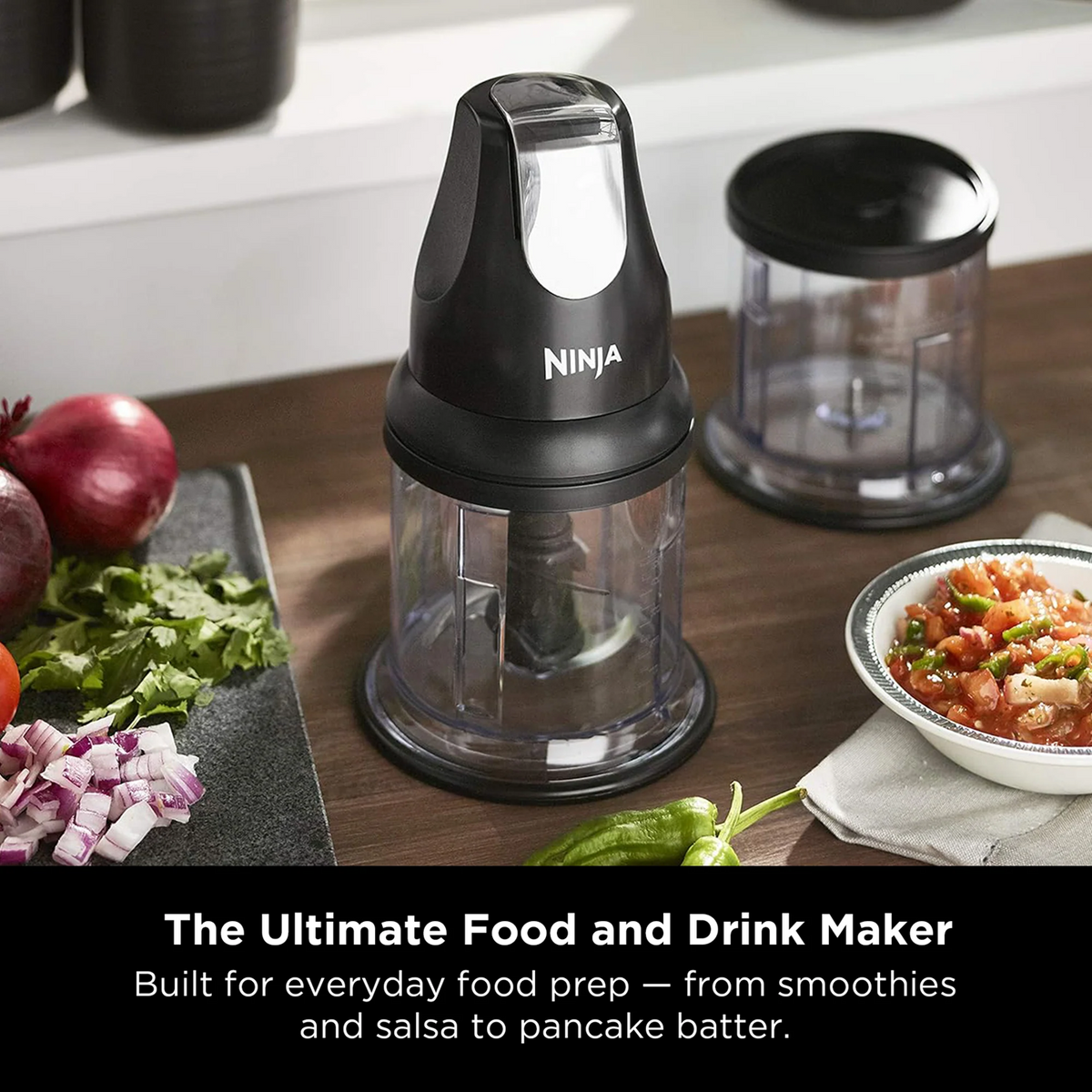 Ninja QB1004SM Master Prep Food Processor 500W