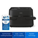 Philips NA150/09 | NA150 Flex Dual Basket Air Fryer - 7.1L