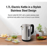 Panasonic NC-K301SSH SUS Electric Kettle 1.7L