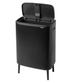 Brabantia Bo Touch Bin Hi with 1 Inner Bucket, 60 Litres - BBT 130205 | BBT 130229