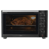 Mayer MMO3501 Electric Oven - Dual M-Shape Heating Element, Double Glass Door, Individual Control - 35L